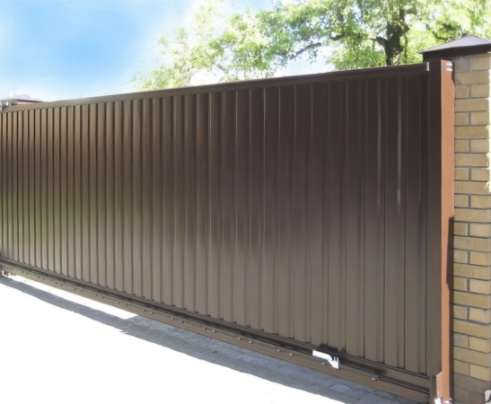 Ворота из профнастила в Михайловске