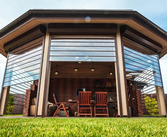 Прозрачные рольставни в Михайловске